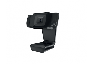 Web-камера CBR CW 855HD Black, с матрицей 1 МП, раз. видео 1280х720, USB 2.0, встр. микр. с шумоподавлением, фикс.фокус, кабель 1,4 м, чёрный (1/100)